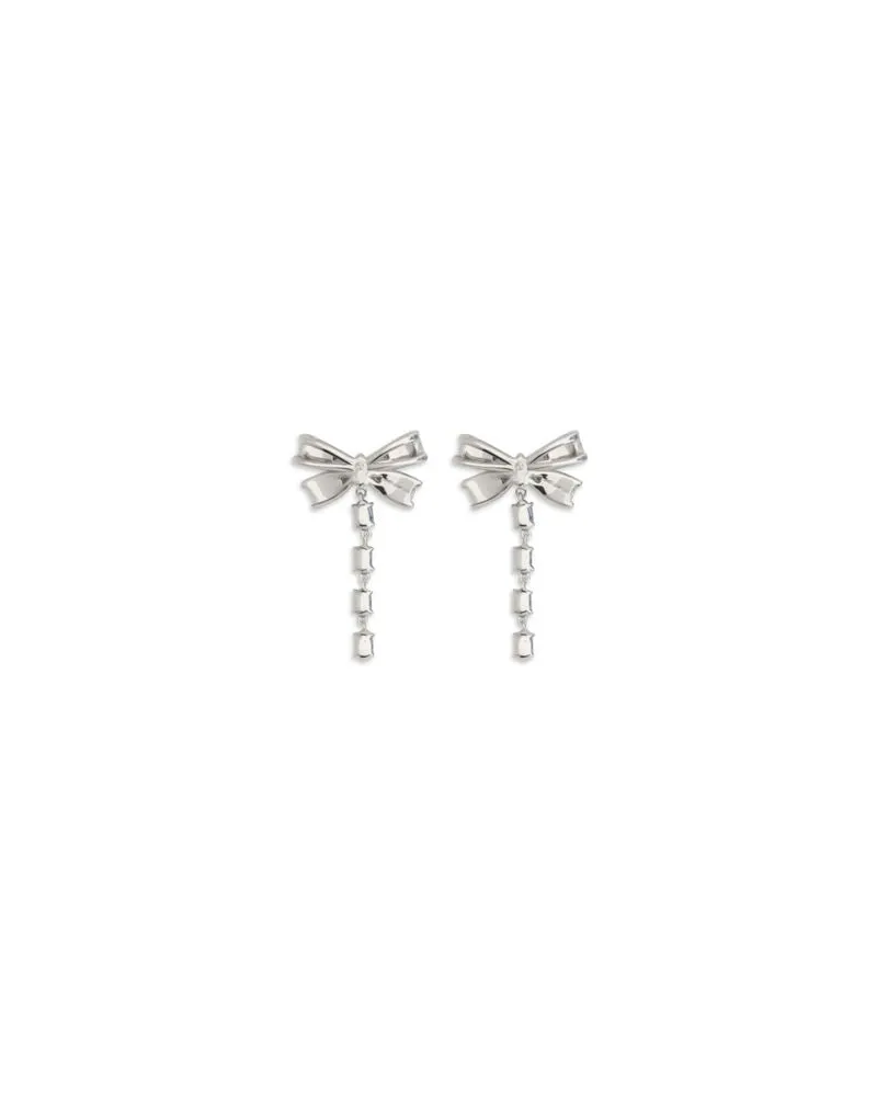 Self-Portrait Women's Silver Brass Earrings Silver