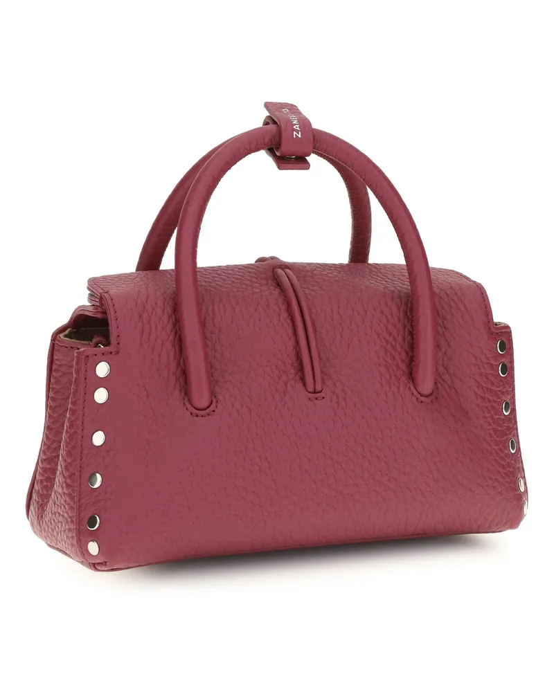Zanellato Women's Leather Handbag Centauro Baby Pink Damasco Calf Handbags Hand Bags Pink