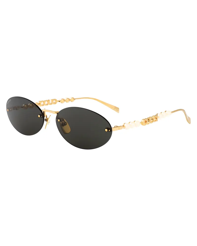 Gucci GG1922S Sunglasses — Gold Gold
