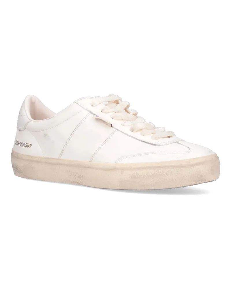 Golden Goose Men's Sneakers White Upper: Ovine Leather White