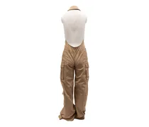 Cargo Jumpsuit — Beige