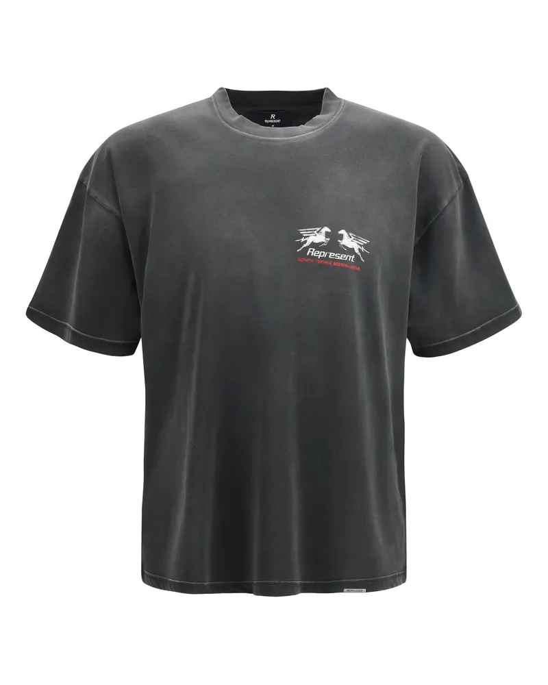 REPRESENT Graphic Print T-Shirt — Black Black