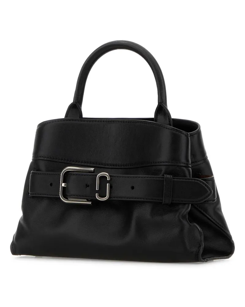 Marc Jacobs Women's Black Leather Small Satchel Handbag Borse A Mano Black