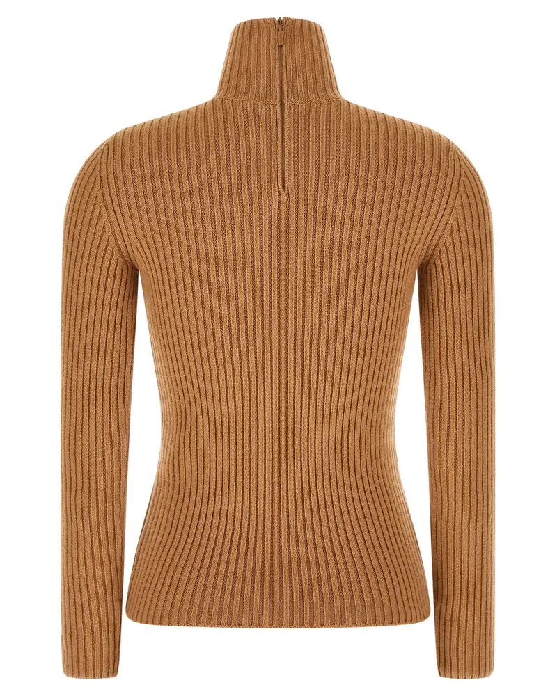 Max Mara Turtleneck — Camel Camel
