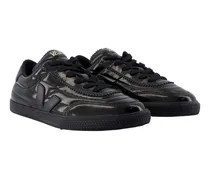 Women's Panenka Sneaker Black Calfskin