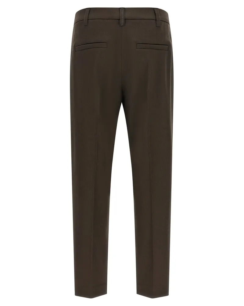 Brunello Cucinelli Monile Pants Brown