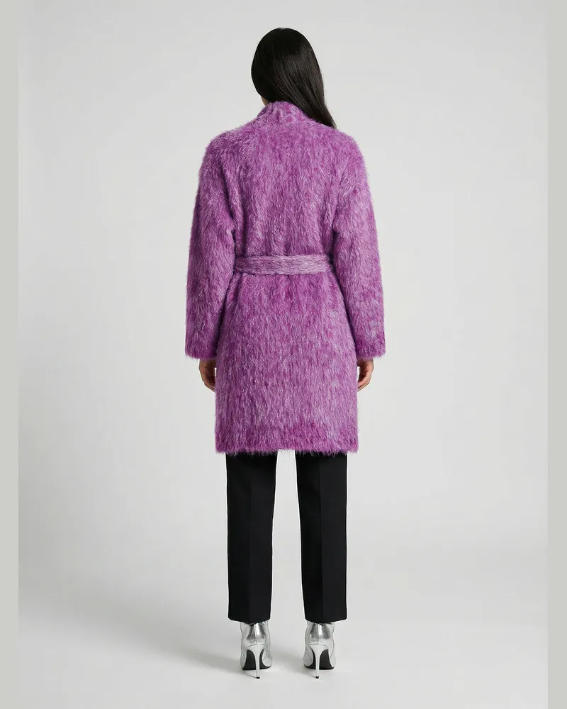 Dolce & Gabbana Women Multicolor Polyamide Cardigan Clothing Purple