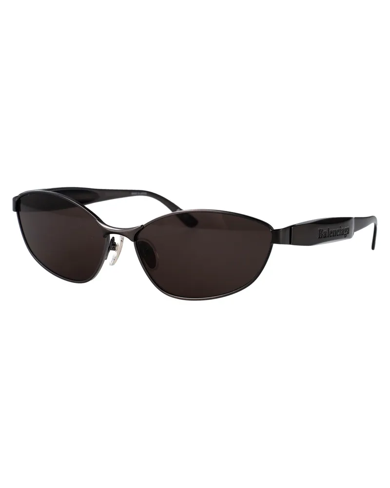 Balenciaga Women's Sunglasses Metal Grey Frame Grey-Grey-Grey Grey/grey/grey Gray