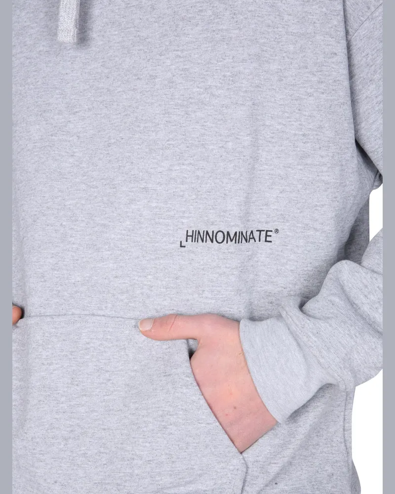 HINNOMINATE Logo Cotton Sweatshirt — Grey Grey