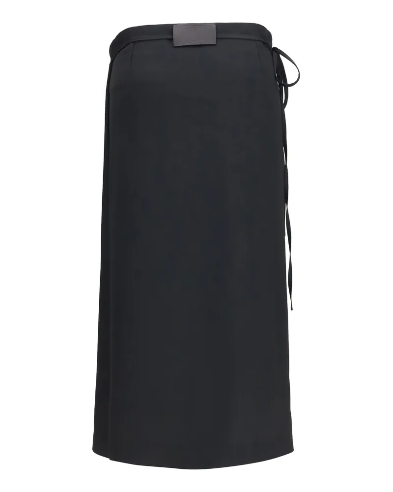 Calvin Klein Women's Skirt Hallie Black Viscose Black