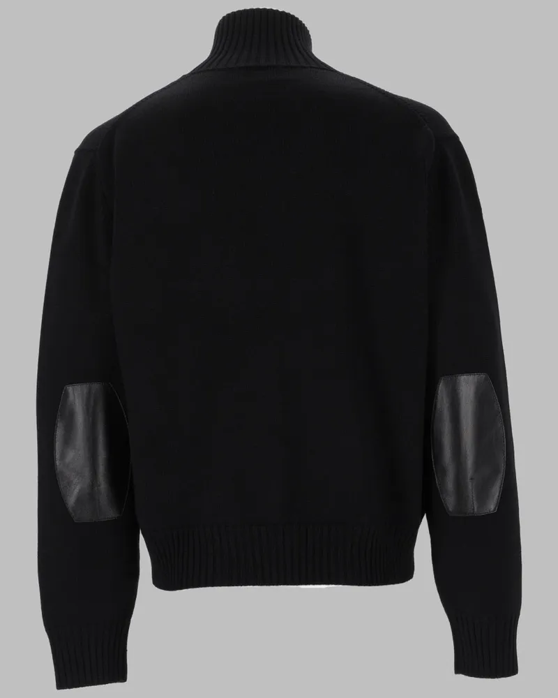 Tom Ford Merino Wool Zip Sweater — Black Black