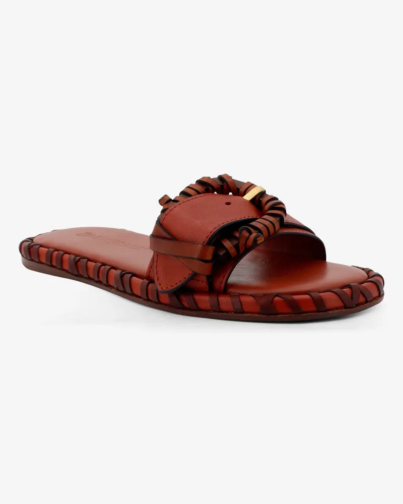 Zimmermann Women's Sandals Alchemy Brown Leather Brown