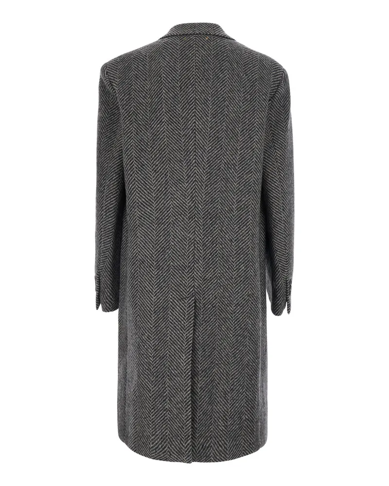 Golden Goose Men's Coat Resca Green Virgin Wool Green