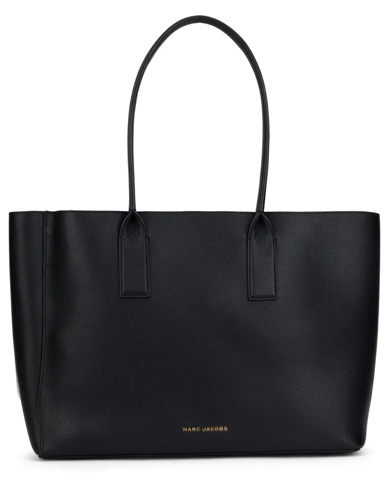 Marc Jacobs Women's Leather Tote Bag Black Calfskin Black