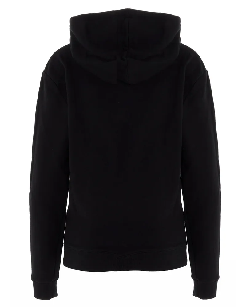 Saint Laurent Women's Black Cotton Sweatshirt Clothing Black