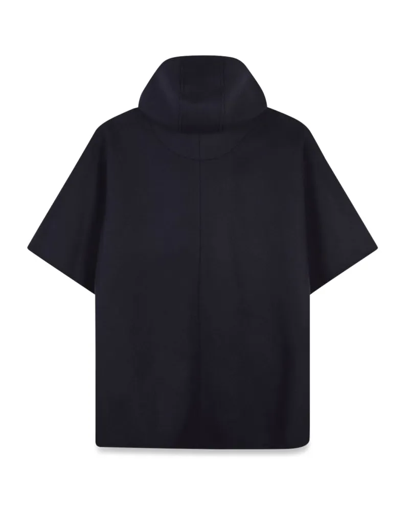 Chloé Wool Coat — Blue Blue