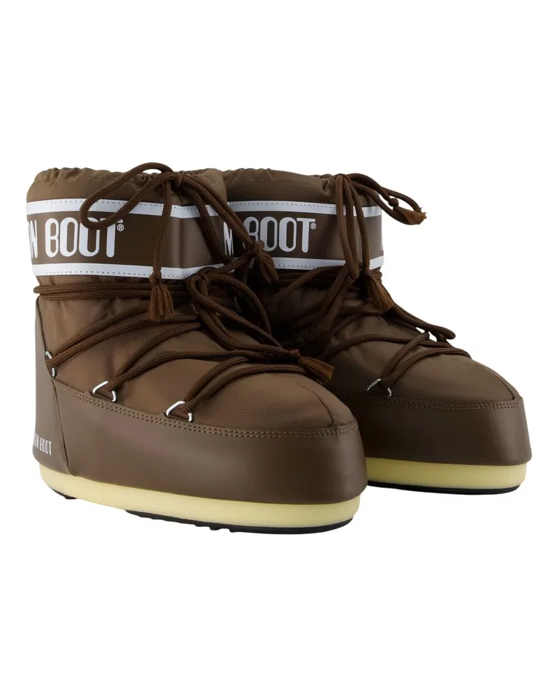 Moon Boot Icon Low Boot — Brown Brown