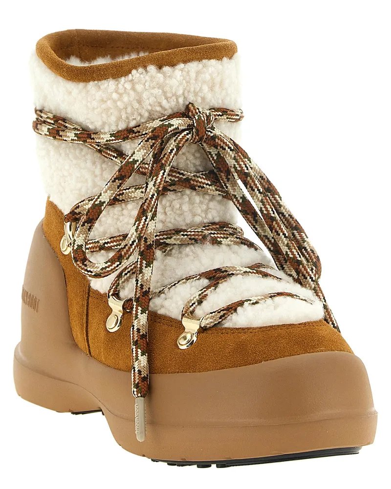 Moon Boot Mezzaluna Ankle Boot — Beige Beige