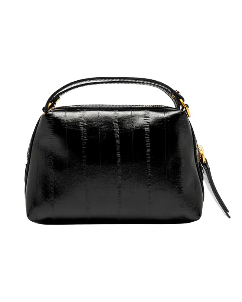 Gianni Chiarini Alifa Top Handle Bag — Black Black