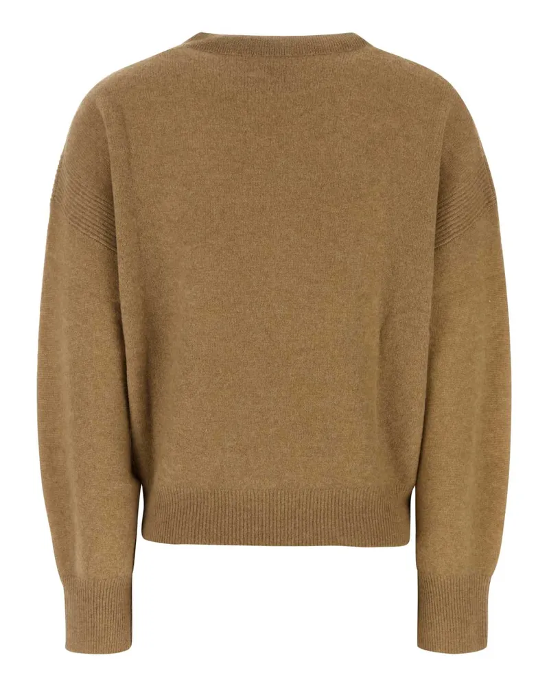 Le Kasha 1918 Women's Biscuit Cashmere Modena Sweater Camel Exterior: Organic Maglieria Camel