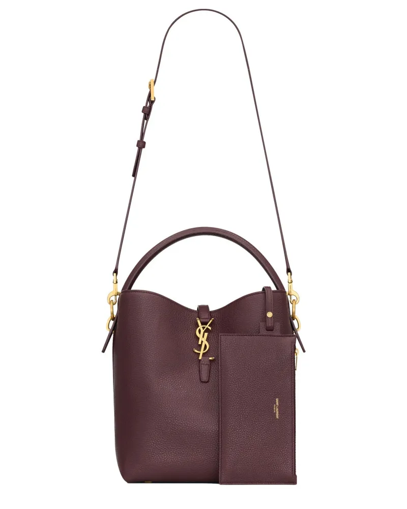 Saint Laurent Women's Shoulder Bag Le 37 Bordeaux Calf Leather Bordeaux