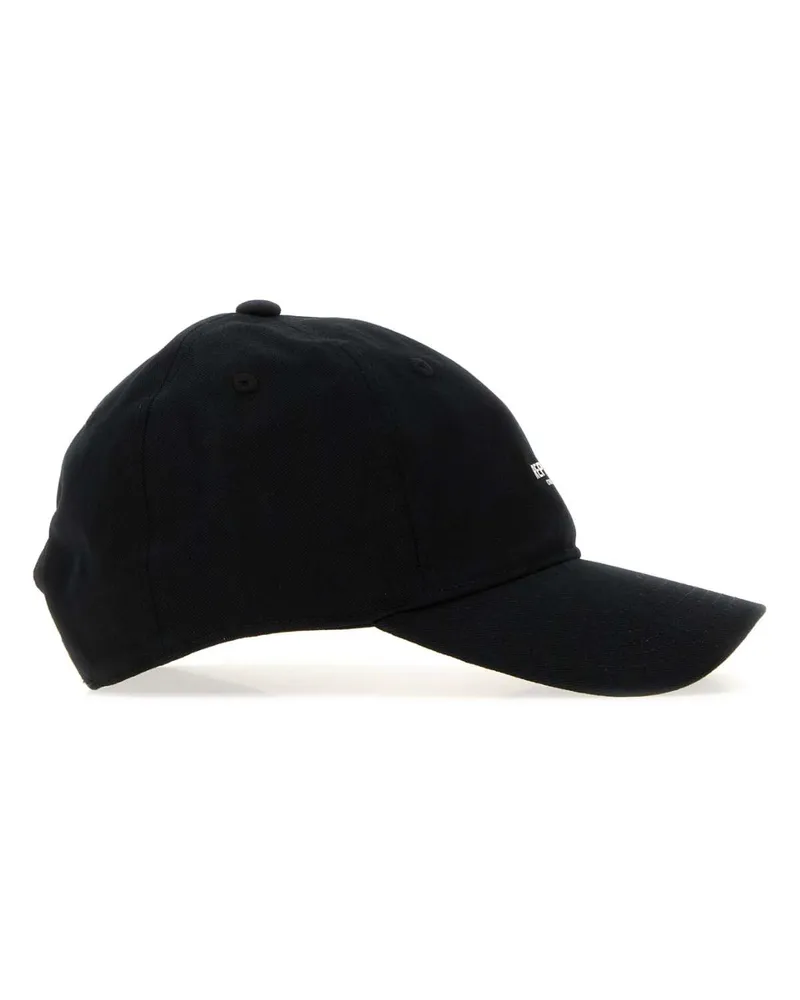 REPRESENT Men's Black Cotton Baseball Cap Jetblack Exterior: Cappelli Hat Black