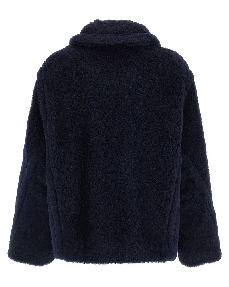 Max Mara Mxmfuggito Coat — Navy Navy