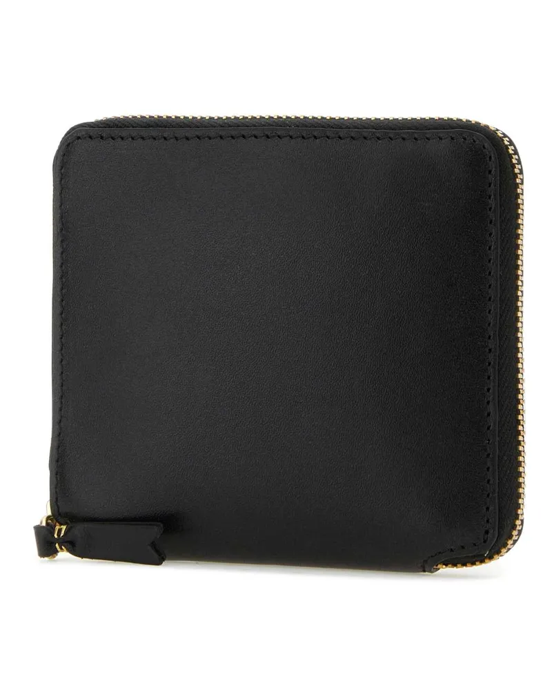 Comme des Garçons Unisex Classic Leather Line Black Calfskin Portafogli Wallet Black