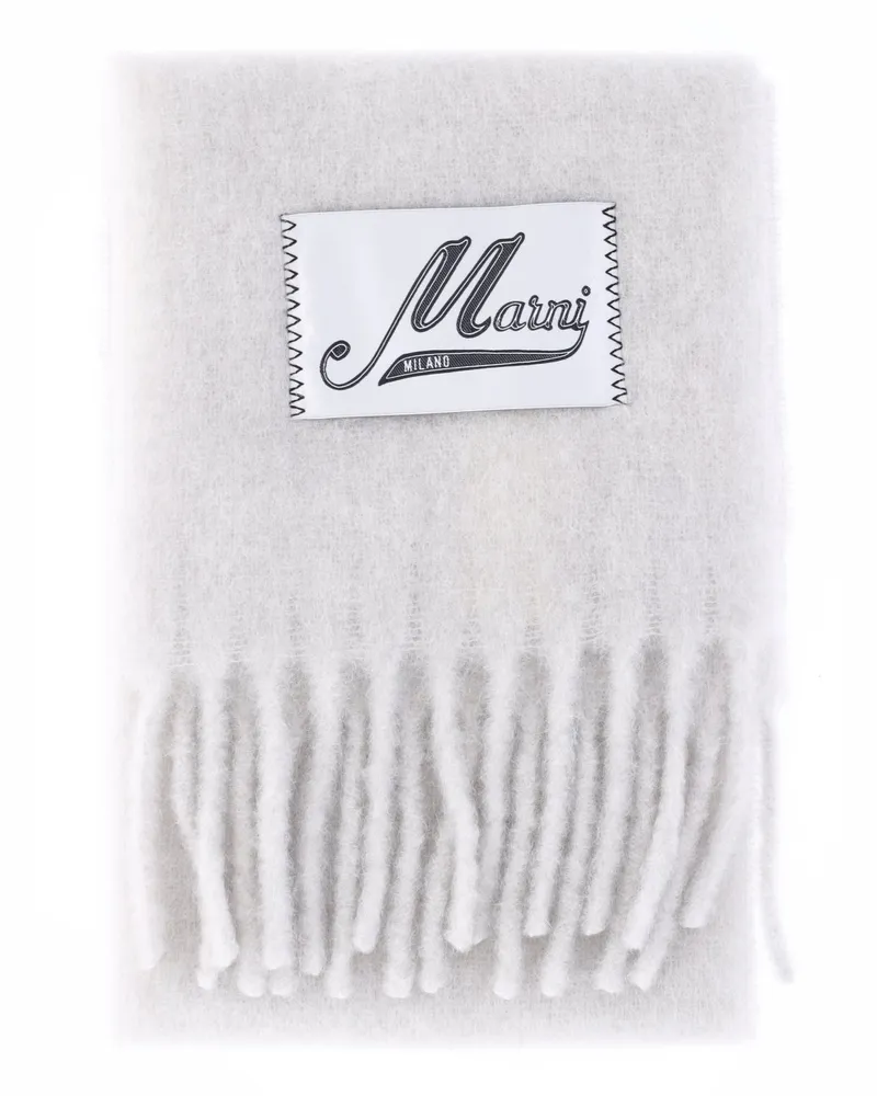 Marni Women's Scarfs Grey Alpaca Grey