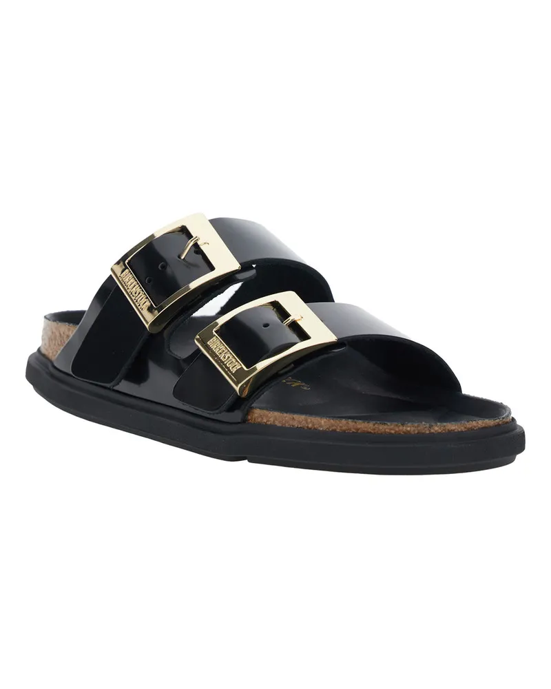Birkenstock Women's Sandals Arizona Black Leather Black