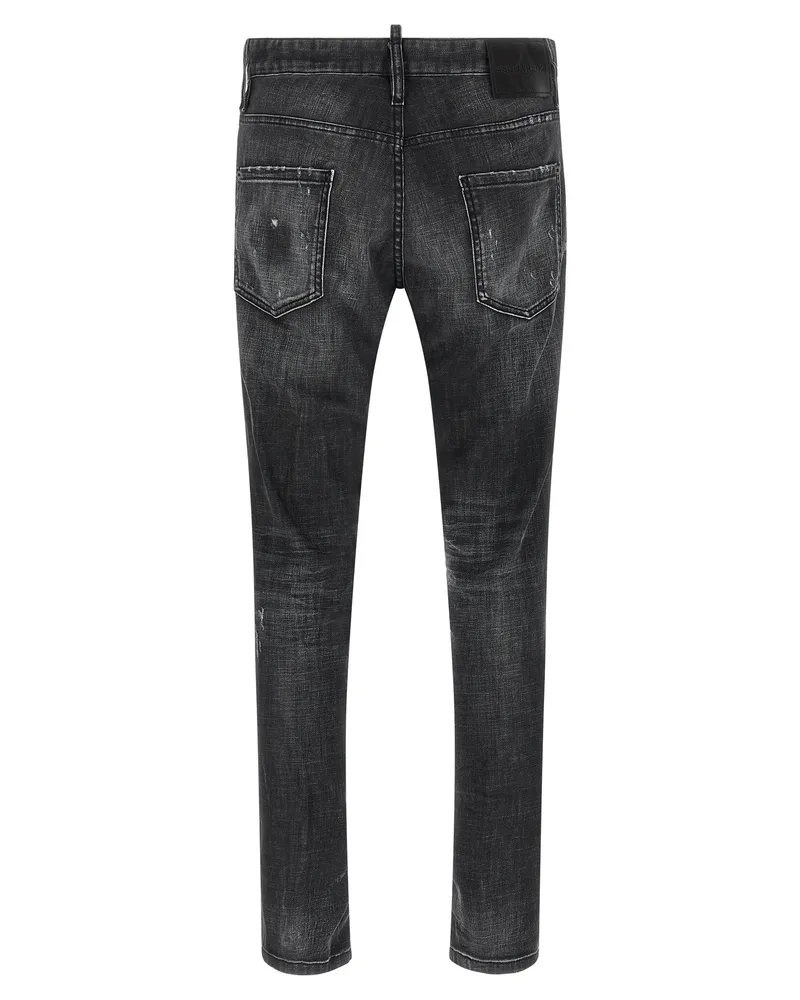 Dsquared2 Teddy Jeans — Black Black