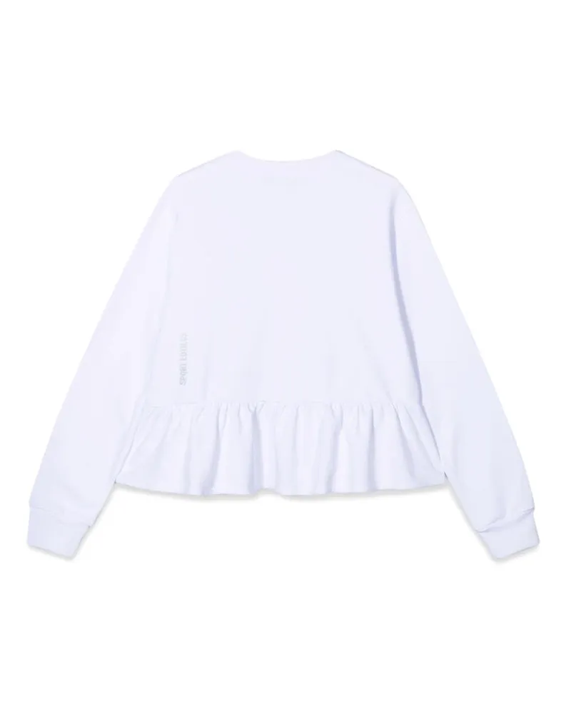 Dsquared2 Cotton Sweatshirt — White White