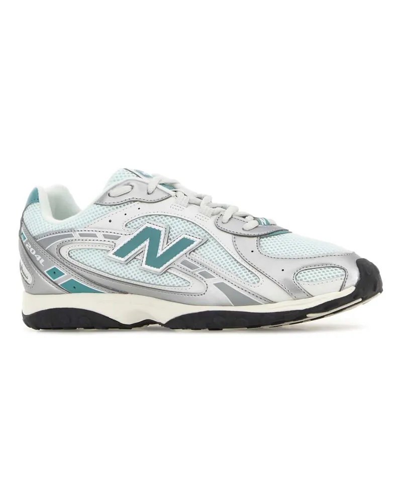 New Balance Men's Multicolor Mesh And Rubber 204 Sneakers Lightsilvermetallic Silver