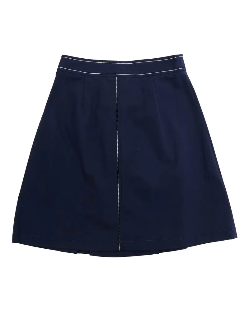 Marni Girls' Skirt Blue Cotton Navy