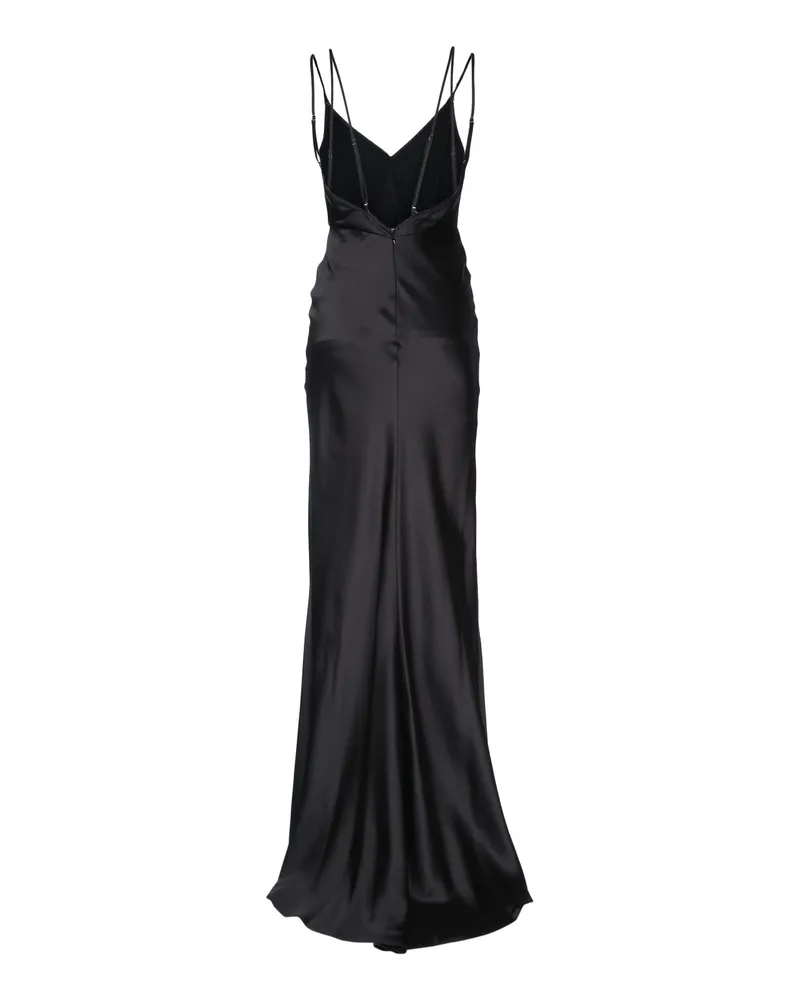 Elisabetta Franchi Women's Abito Lungo Nero Plea Abiti Dress Black