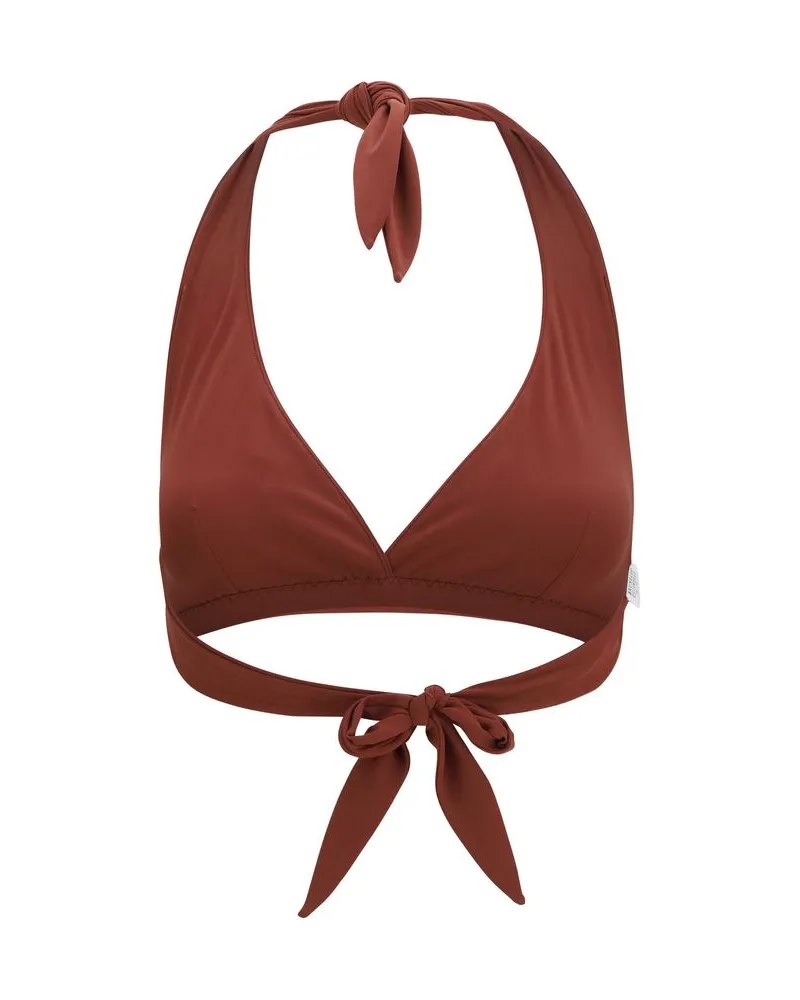 Brunello Cucinelli Women's Multicolor Polyamide Bikini Clothing Brown