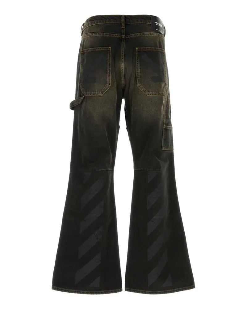 OFF-WHITE Half Arrow Jeans — Black Black