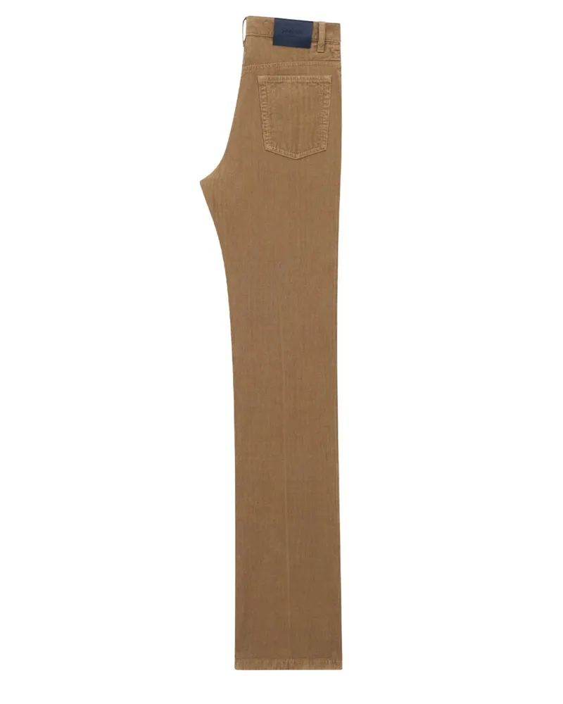 Saint Laurent Clyde Trousers — Beige Beige