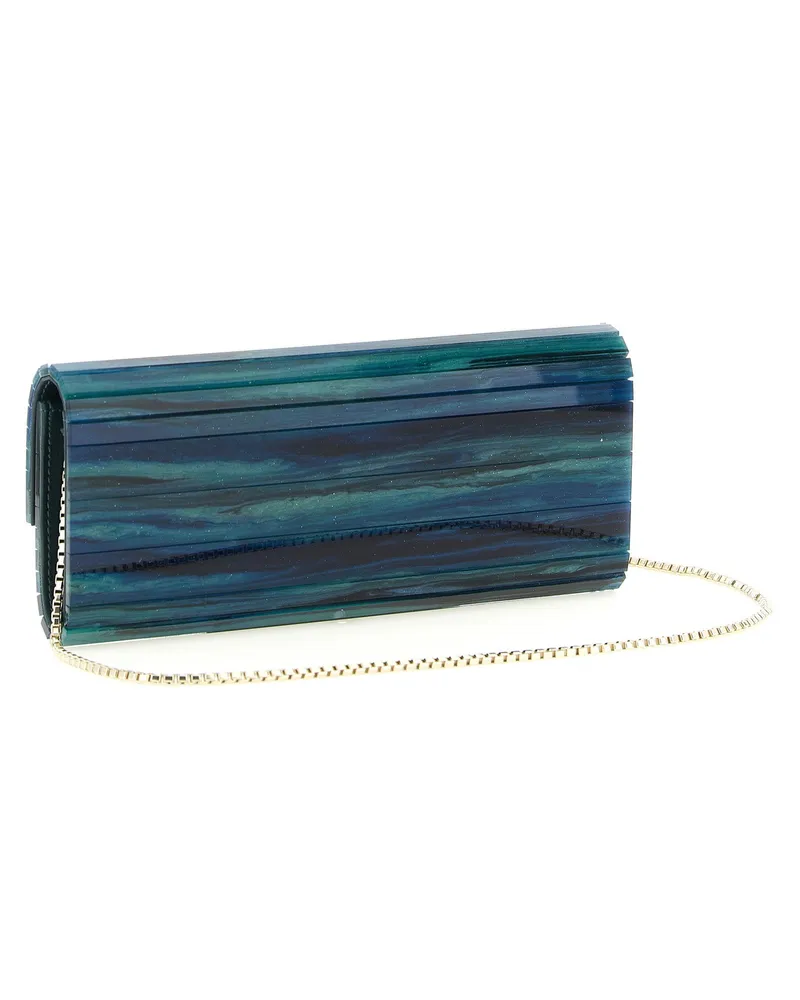 Jimmy Choo Sweetie Clutch — Blue Blue