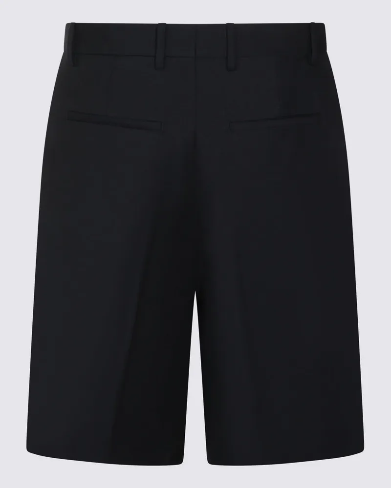 Jil Sander Men's Shorts Dark Blue Wv Wm Black