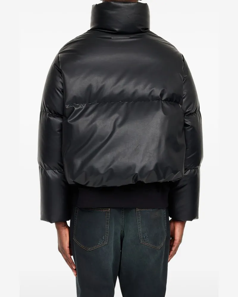 Maison Margiela Puffed Down Jacket — Black Black