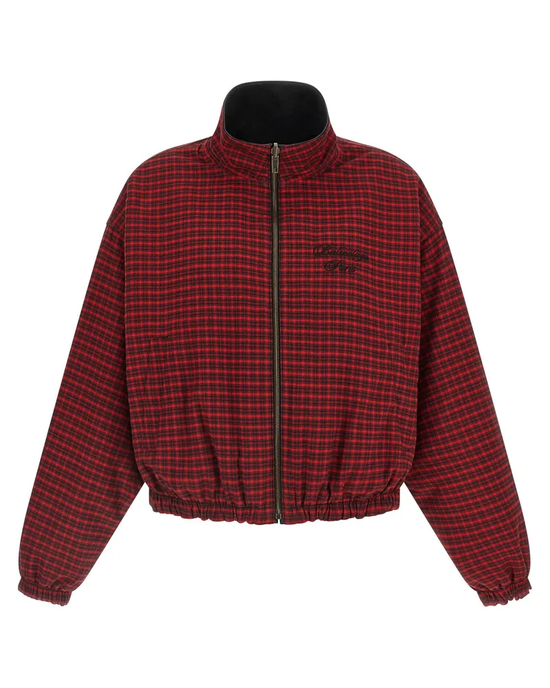 Balenciaga Reversible Leather Jacket — Black Black