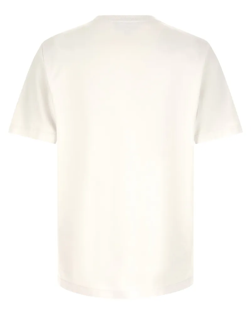 Kitsuné Men's White Cotton T-Shirt White