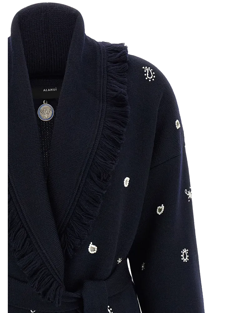 Alanui Cardigan — Blue Blue