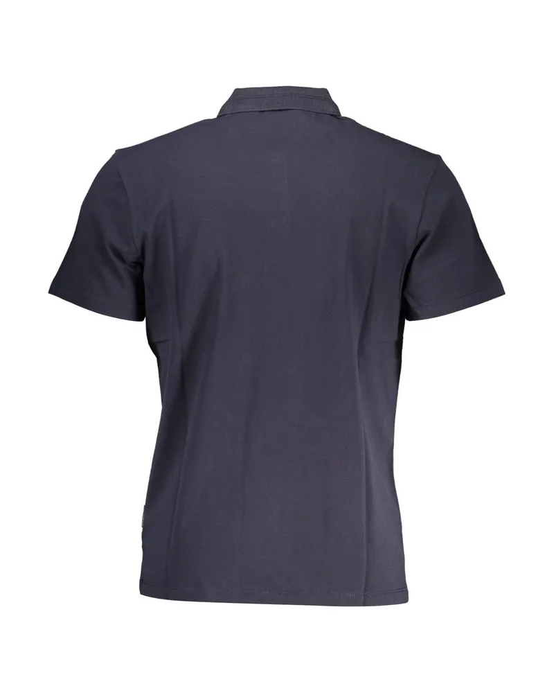 Napapijri Cotton Polo Shirt — Navy Navy