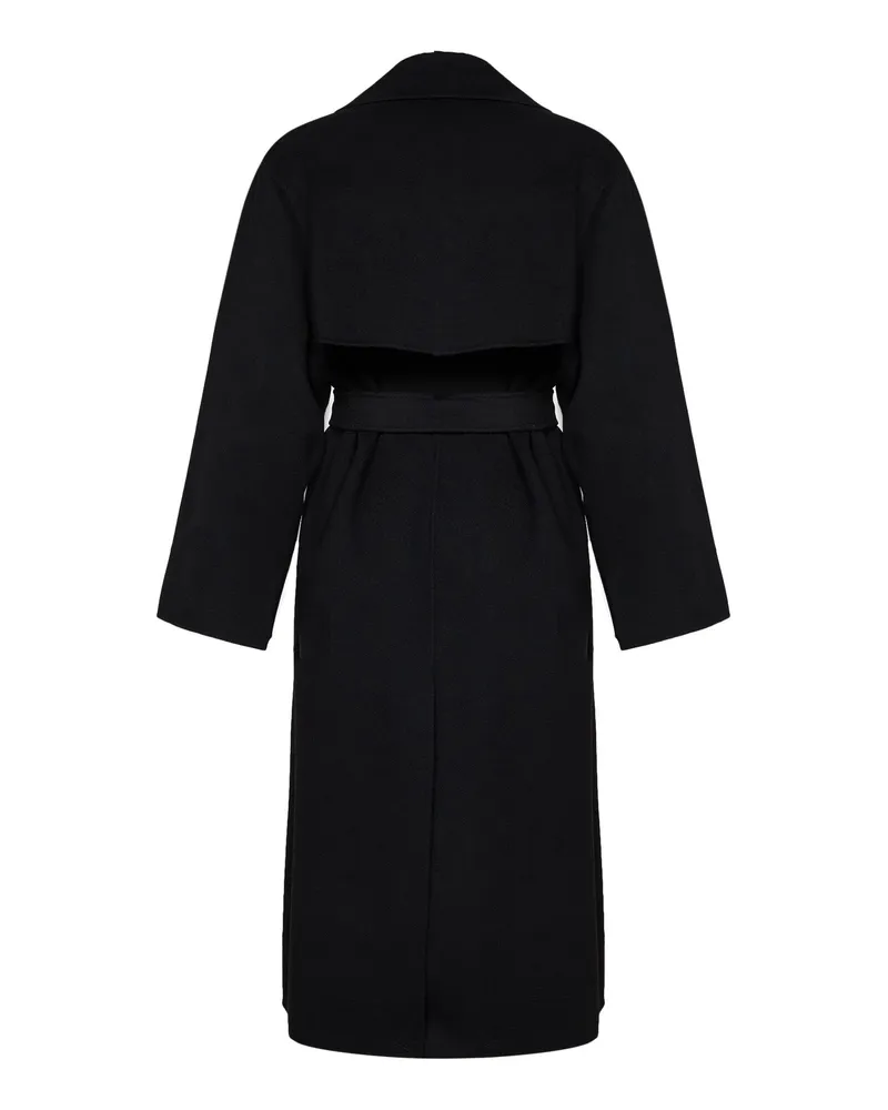 Max Mara Operoso Coat — Black Black