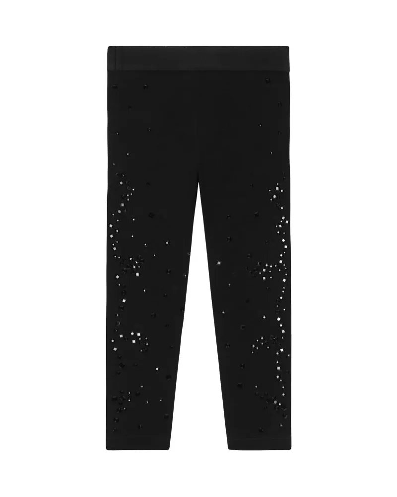 Dolce & Gabbana Cotton-Elastane Leggings — Black Black