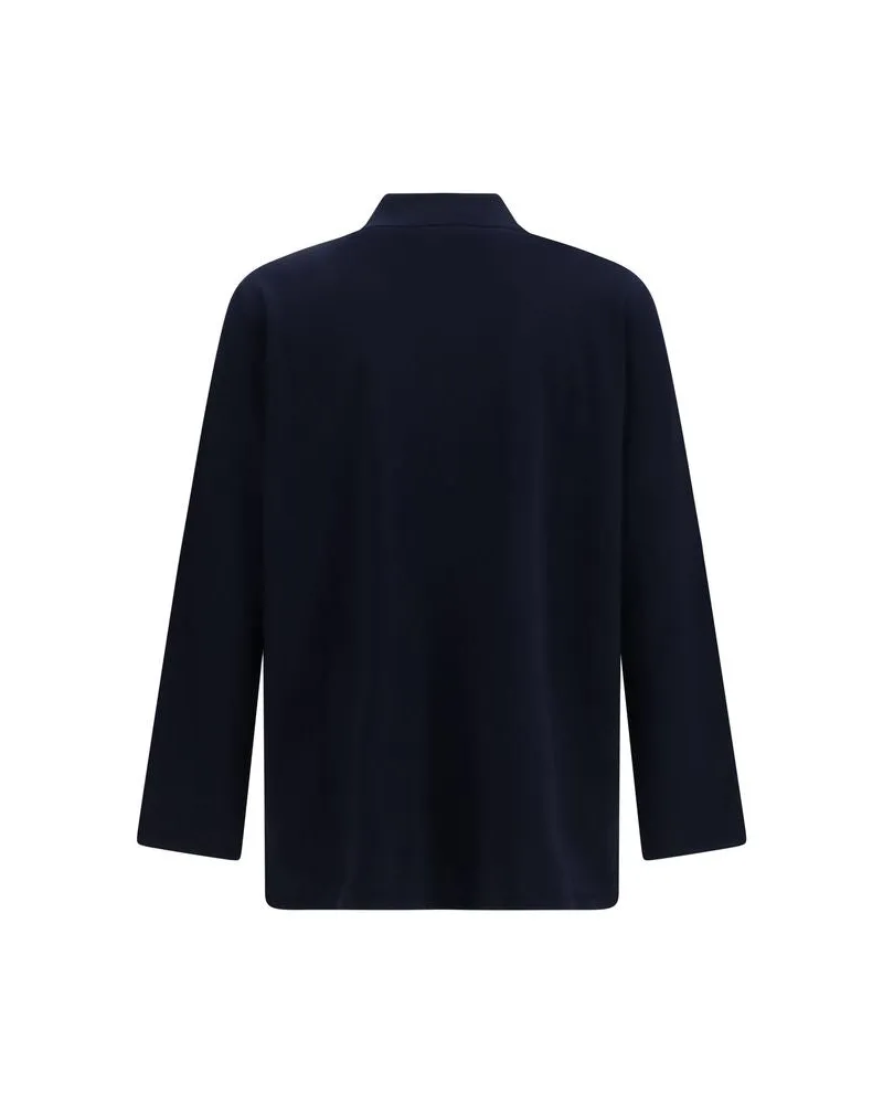Valentino Garavani Men Blue Wool Oves Aries Cardigan Clothing Navy