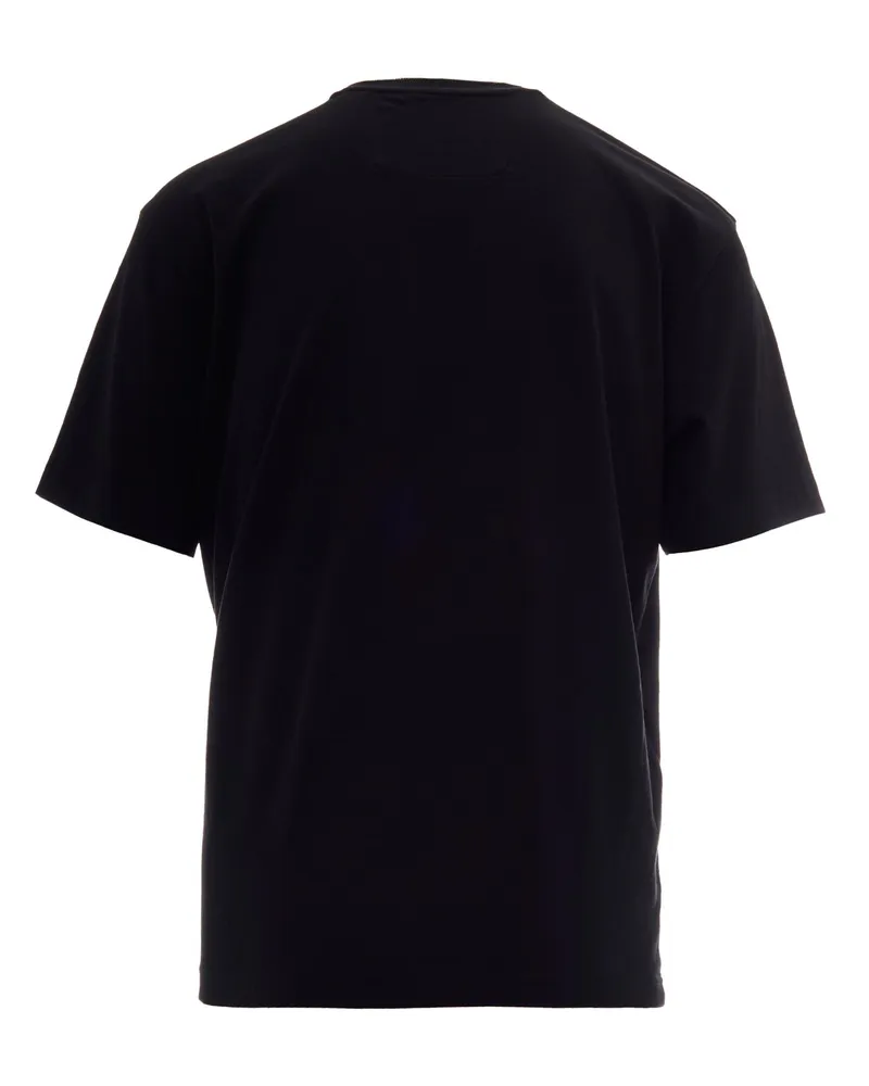 HUGO BOSS Men's T-Shirt Jersey Black Cotton T-Shirts And Polos Black