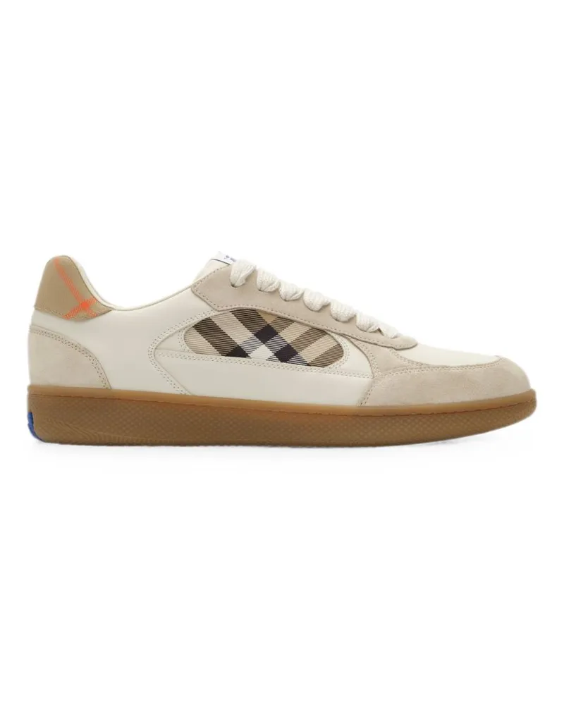 Burberry Terrace Sneakers — White White